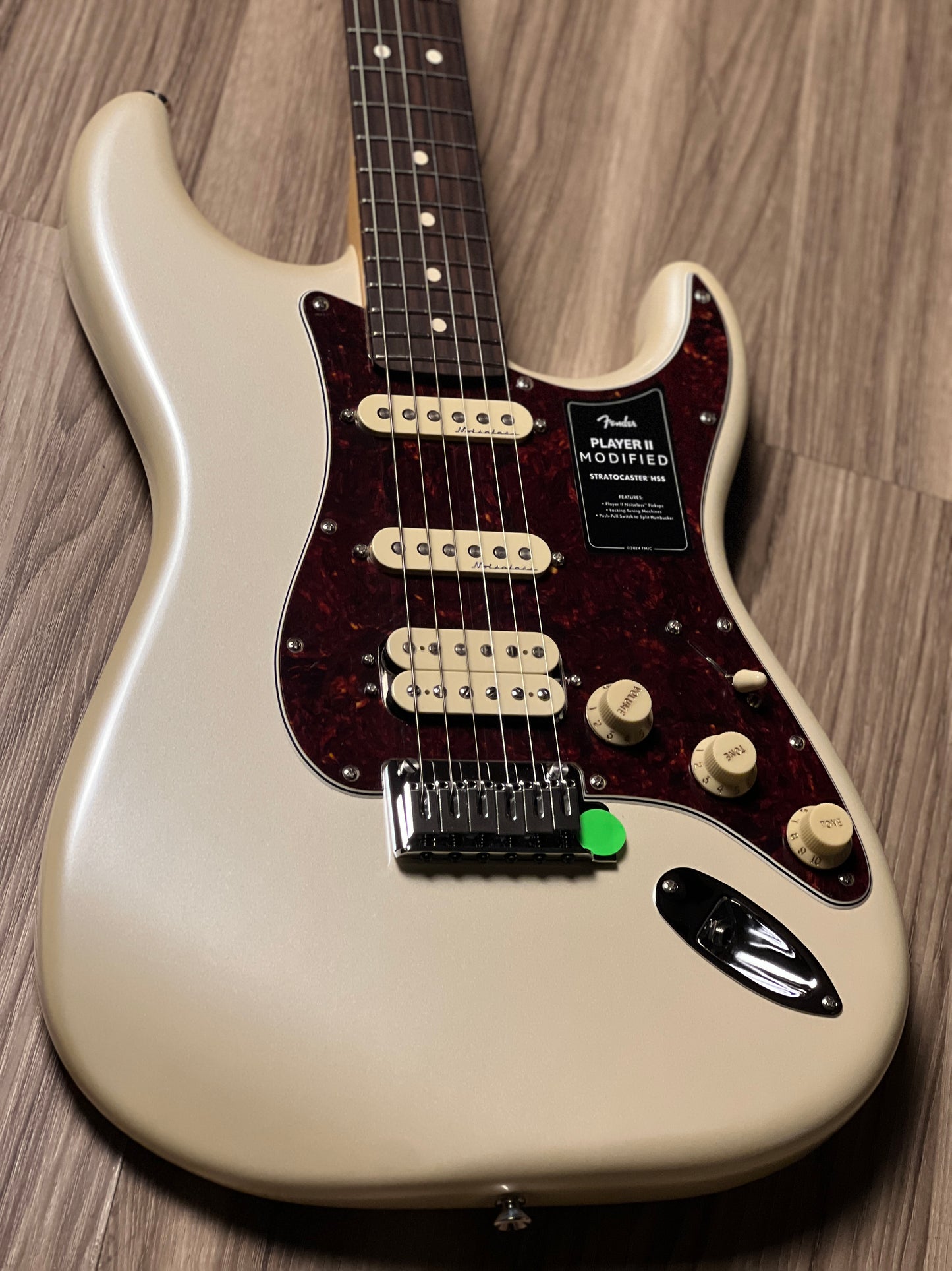 Fender Player II Modified Stratocaster HSS with RW FB in Olympic Pearl MX25025568