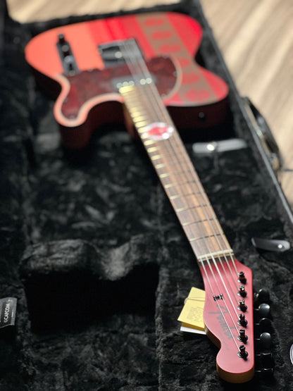 Fender MIJ Limited Edition Monster Hunter Rathalos Telecaster with RW FB in Rathalos Red JD25000676