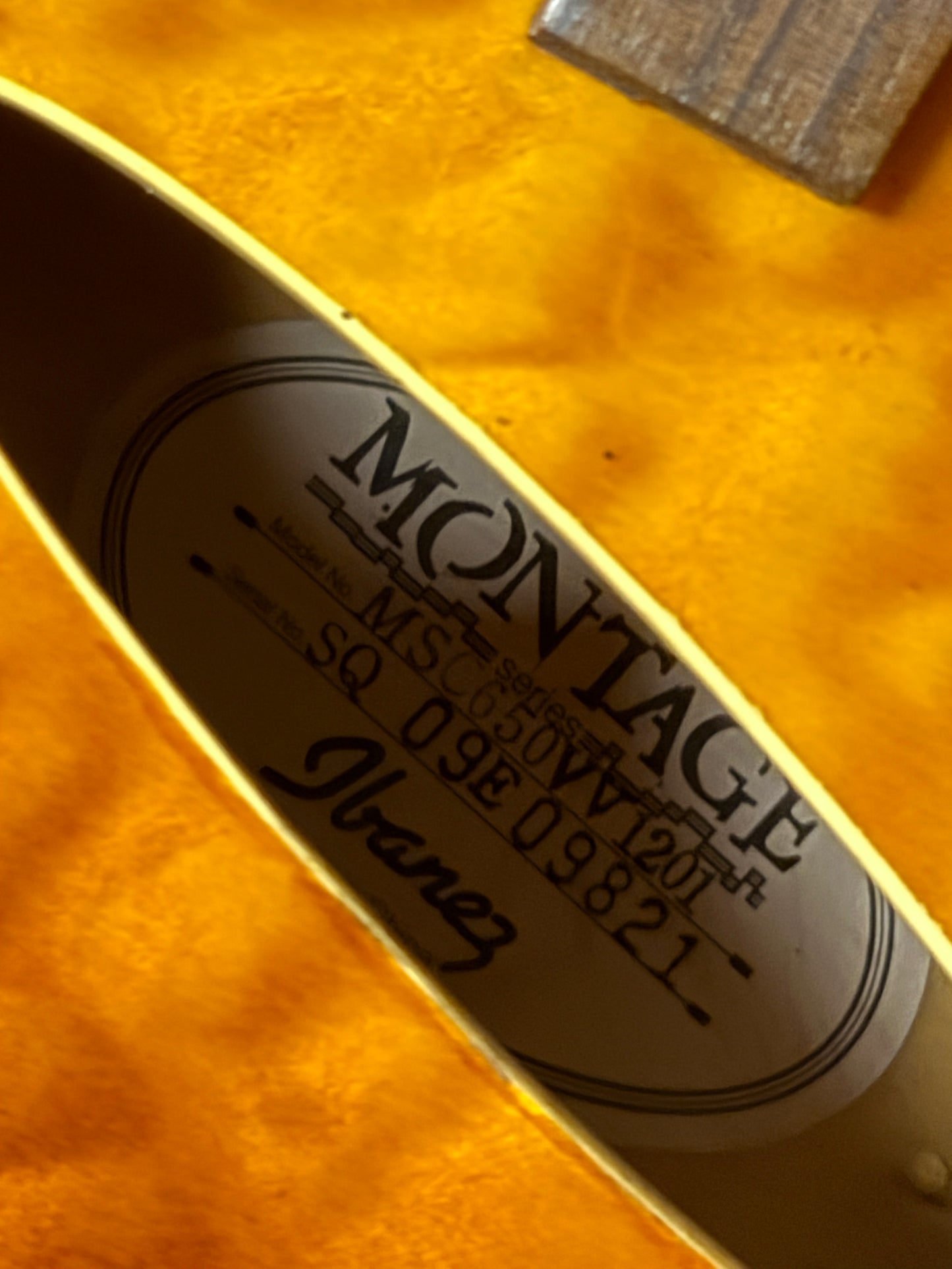 Ibanez MSC650VV Montage Series Hybrid in Vintage Violin Finish with Hardshell Case SQ09E09821