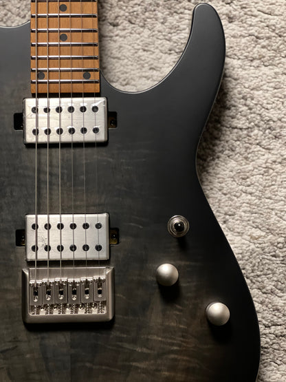 Schecter C-1 Standard Plus in Trans Black Burst