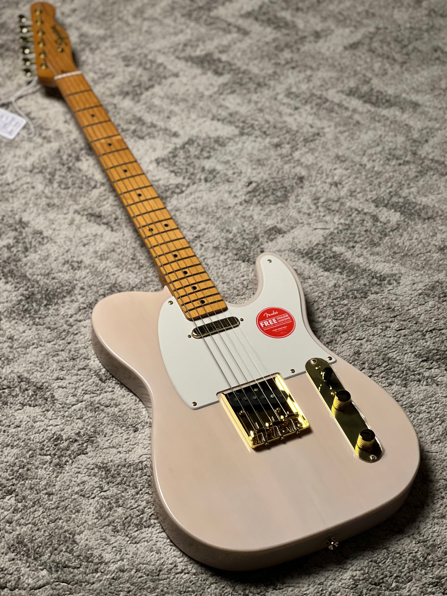 Squier FSR Classic Vibe 50s Telecaster with Maple FB in White Blonde