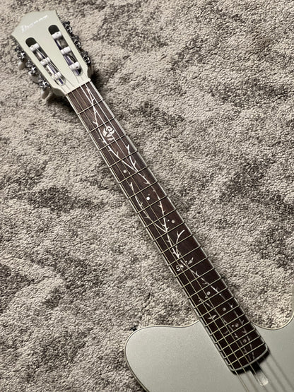 Ibanez TOD10N-SMF Tim Henson Signature Nylon String in Silver Metallic Flat