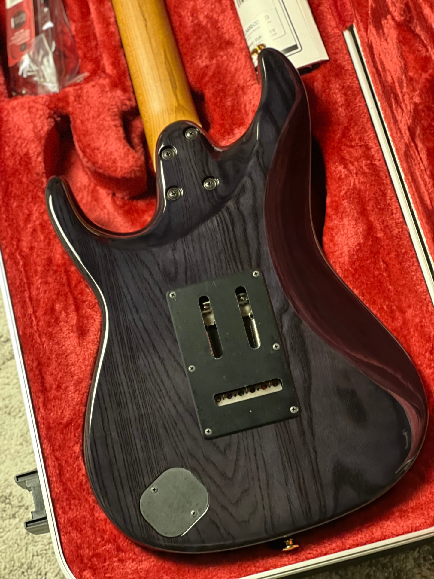 Ibanez Prestige AZ2204AG-TGB w/Case in Transparent Gray Burst F2533517