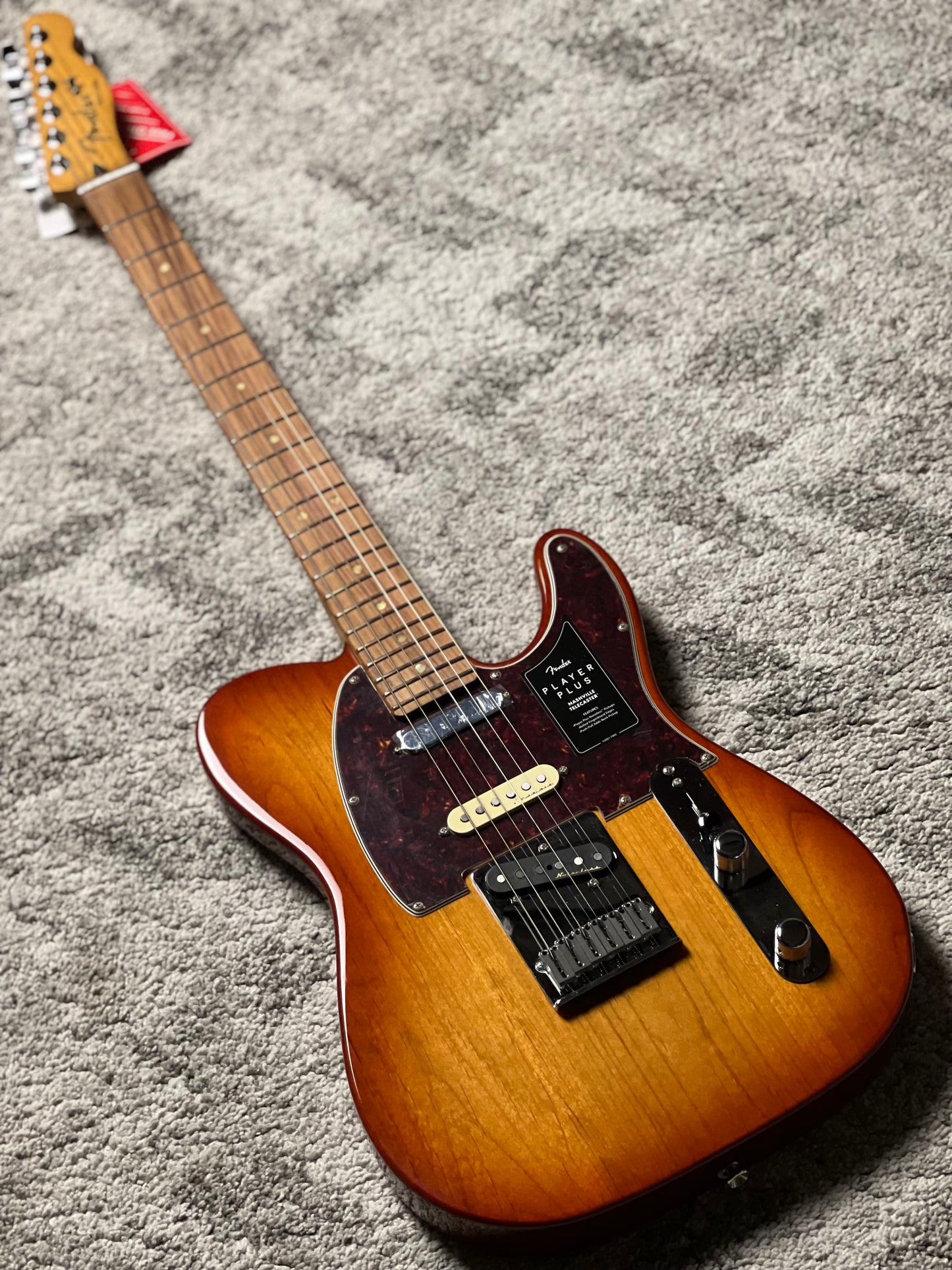 Fender Player Plus Nashville Telecaster with Pau Ferro FB in Sienna Sunburst