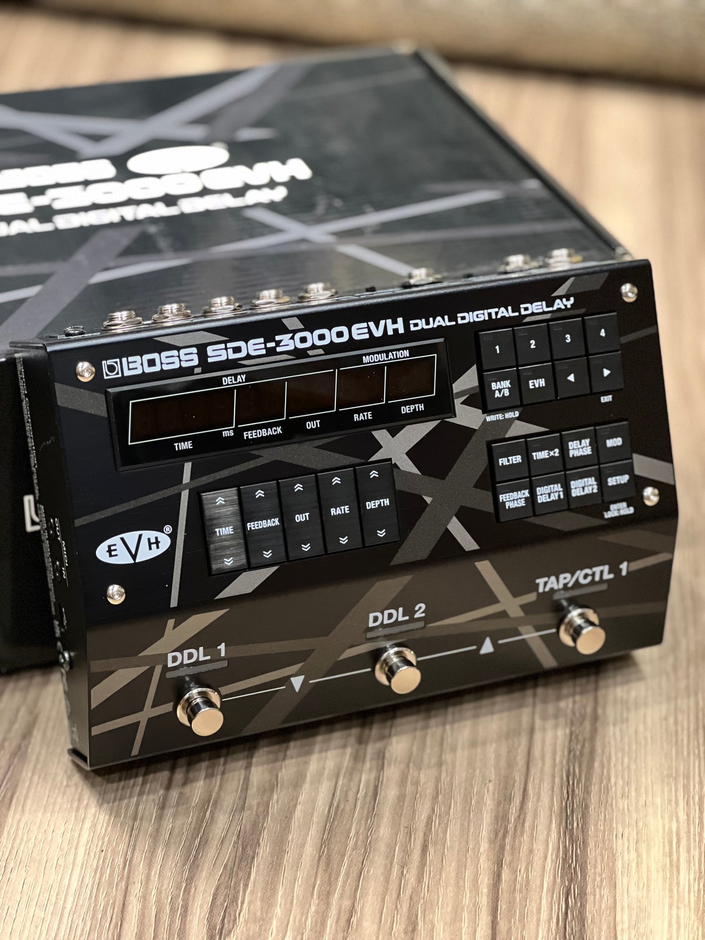 Boss SDE-3000EVH Dual Digital Delay Pedal