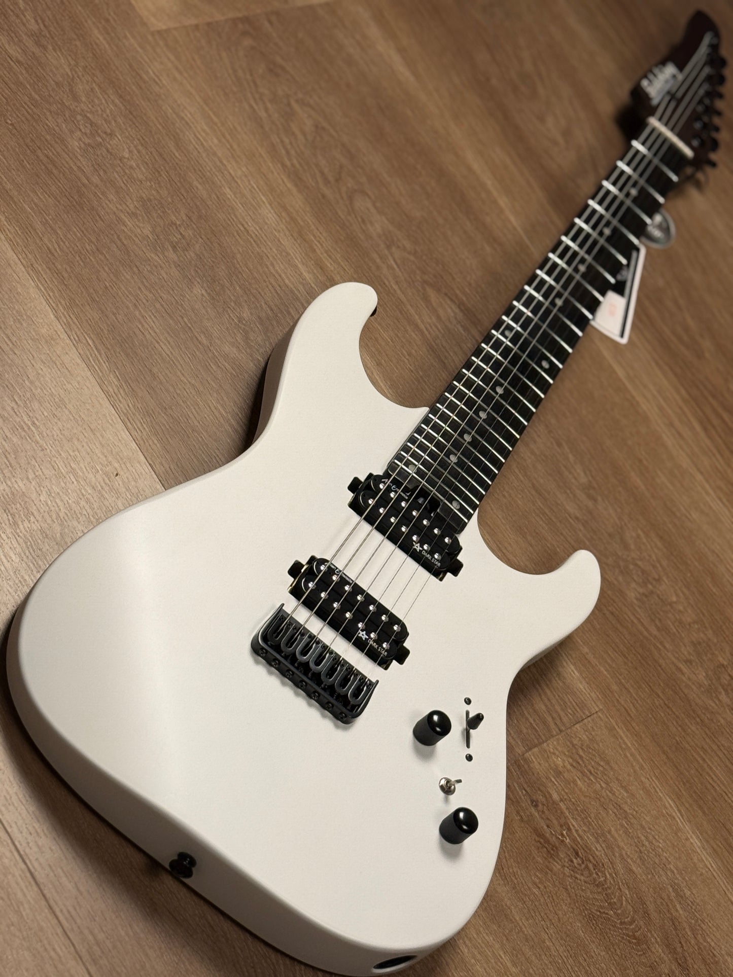 Soloking MS-7 Custom X HH LS in Satin White