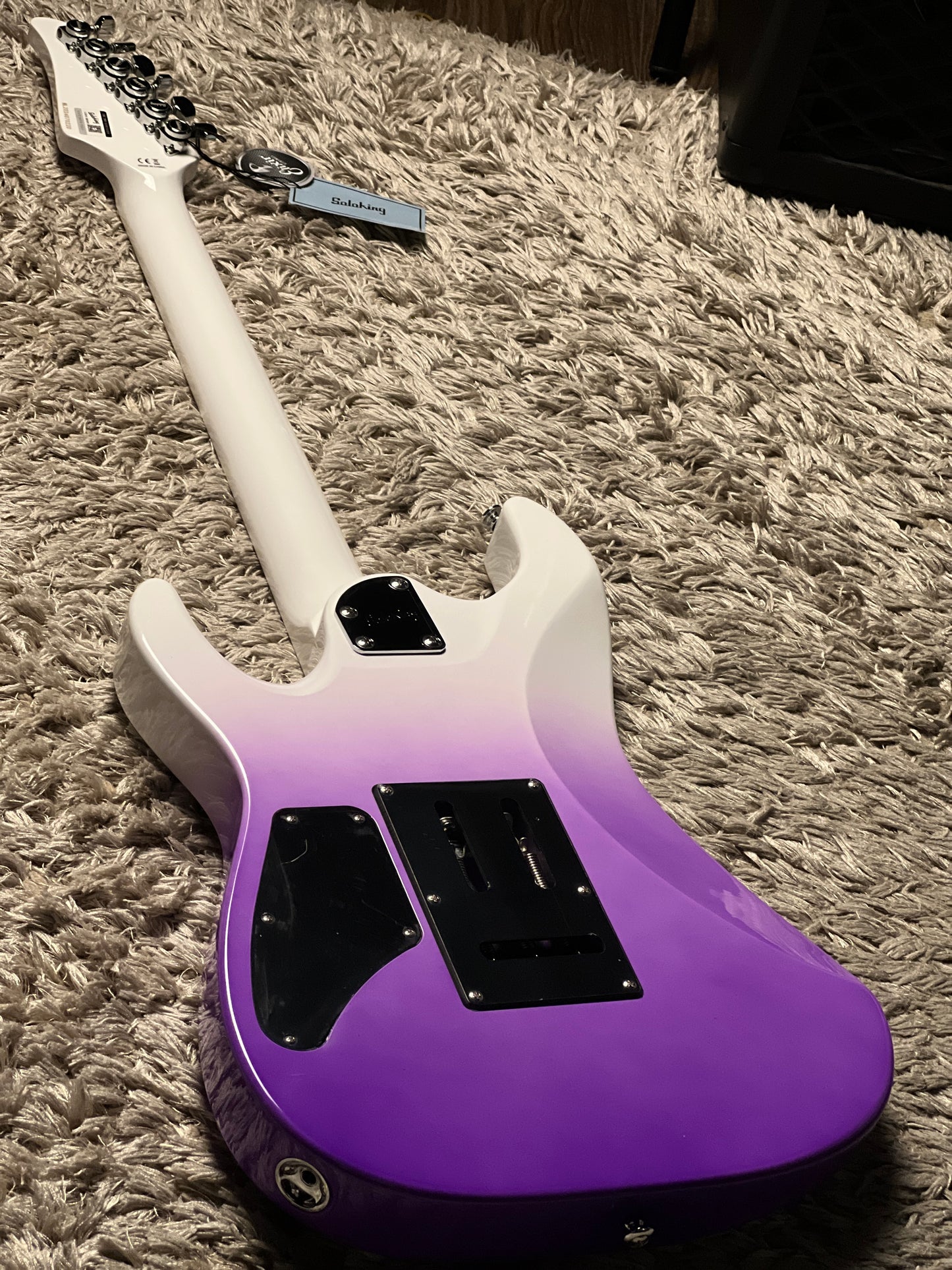 Soloking MS-2 Special in Royal Purple Fade with White Neck Limited Edition