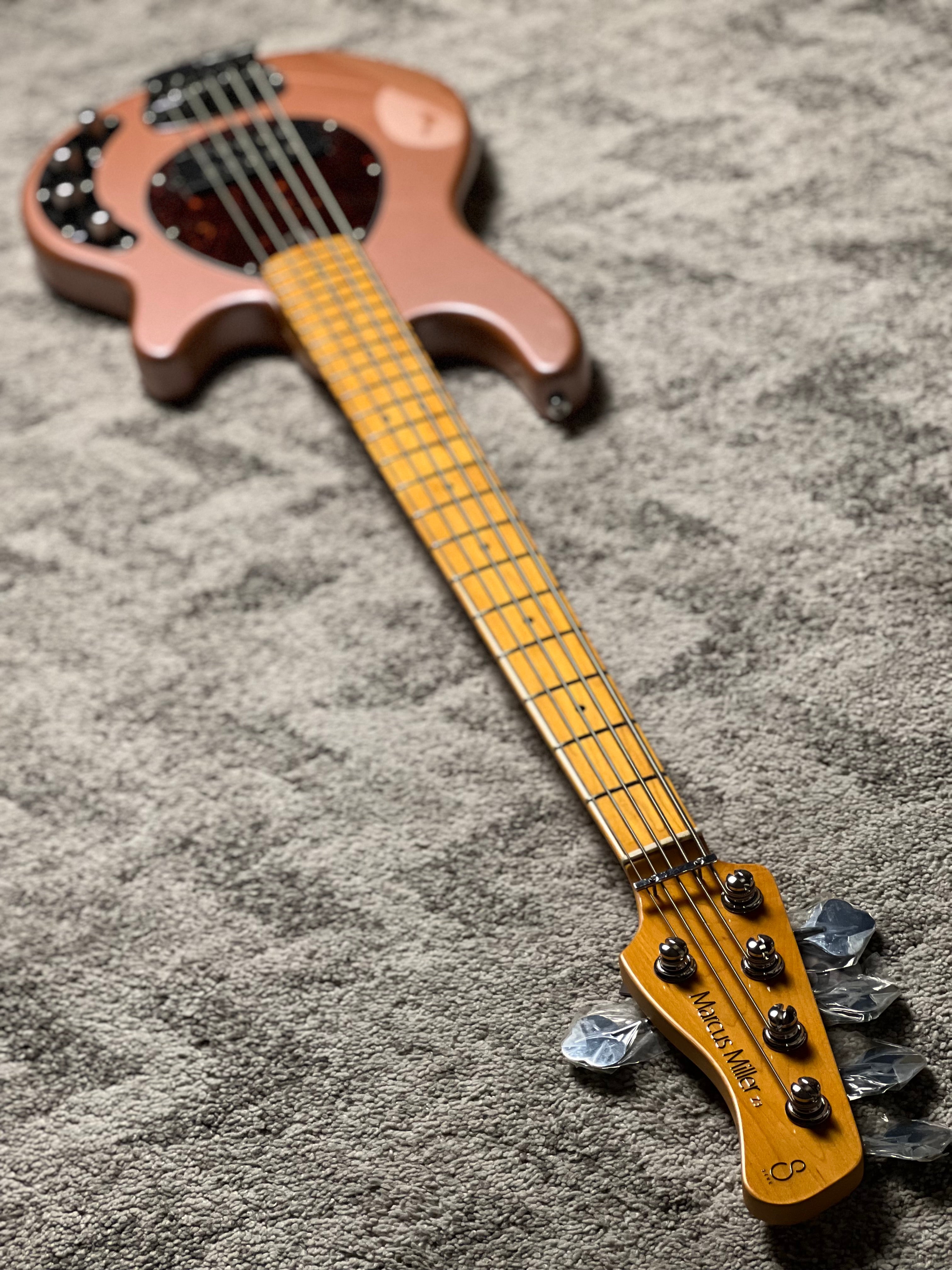 Sire Marcus Miller Z3 5-String Bass Guitar in Rosegold