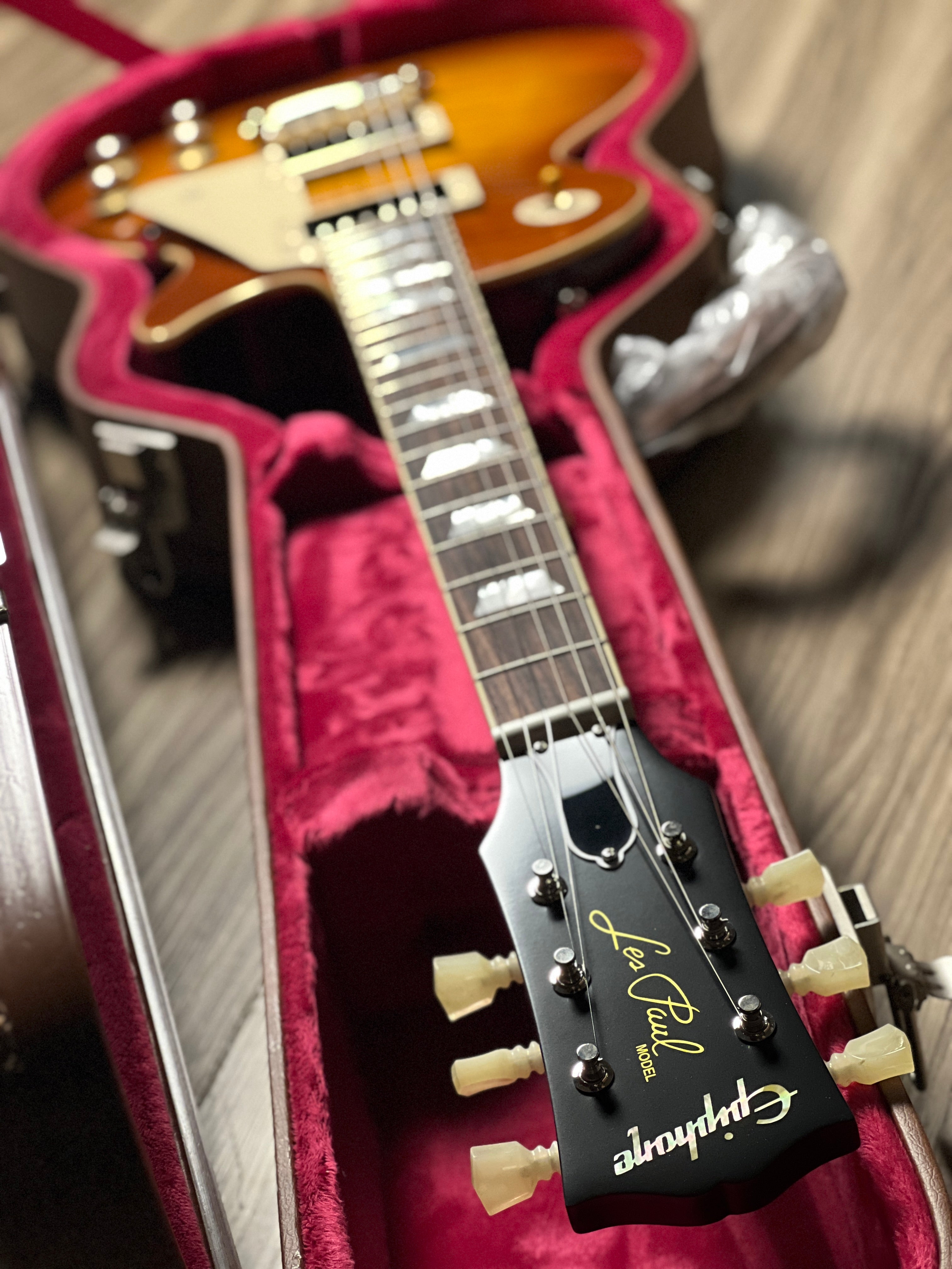 Epiphone 1960 Les Paul Standard Reissue in Ice Tea Burst w/Case