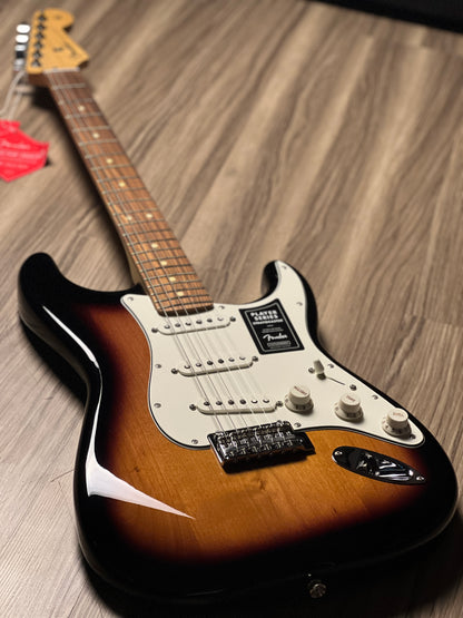 Fender Player Stratocaster and Pau Ferro FB in Anniversary 2- Color Sunburst