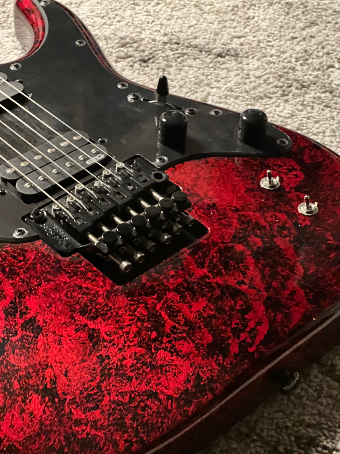 Schecter Sun Valley Super Shredder FR-S in Red Reign IM25042148