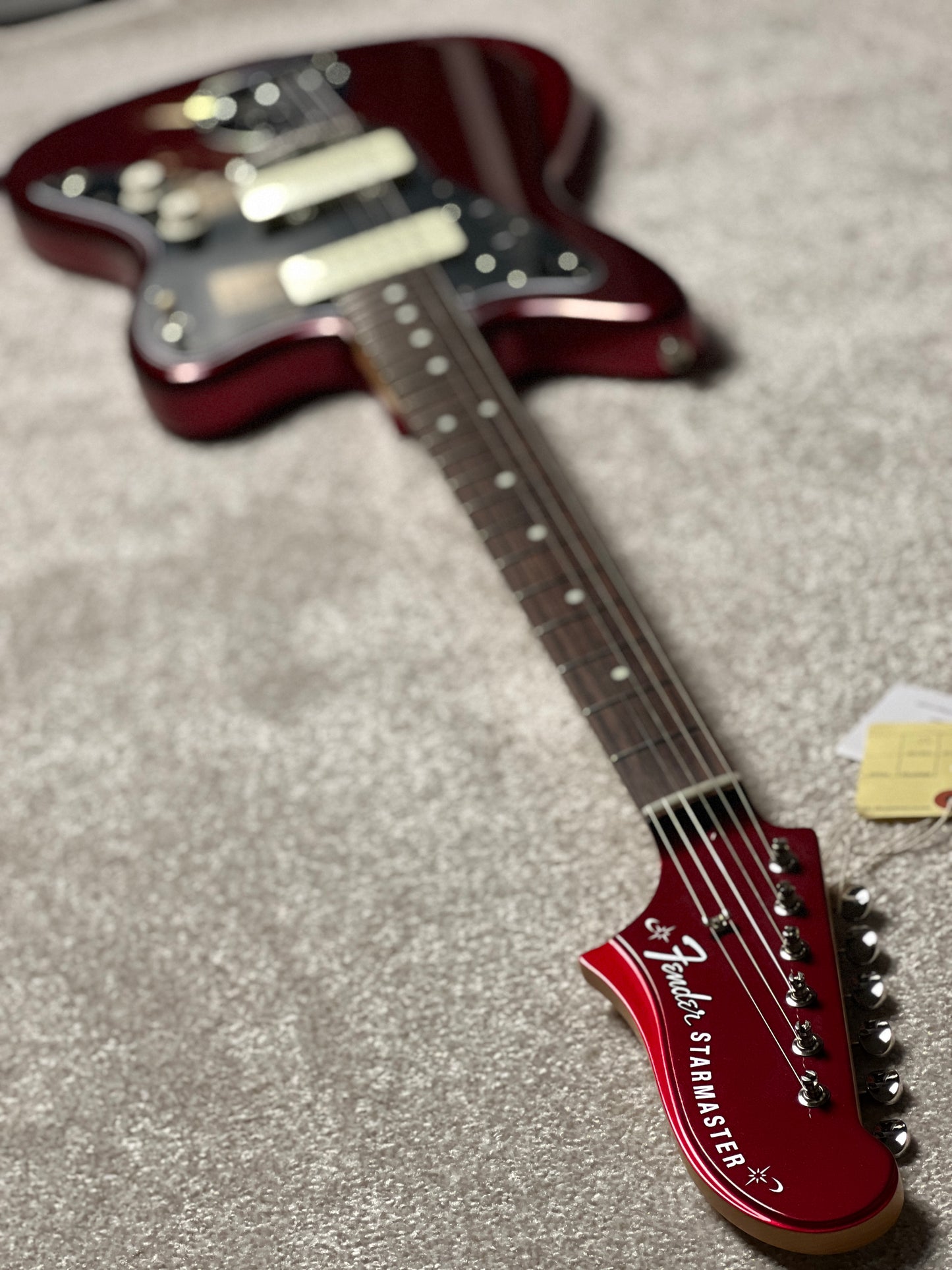 Fender MIJ Limited Starmaster with RW FB in Candy Apple Red
