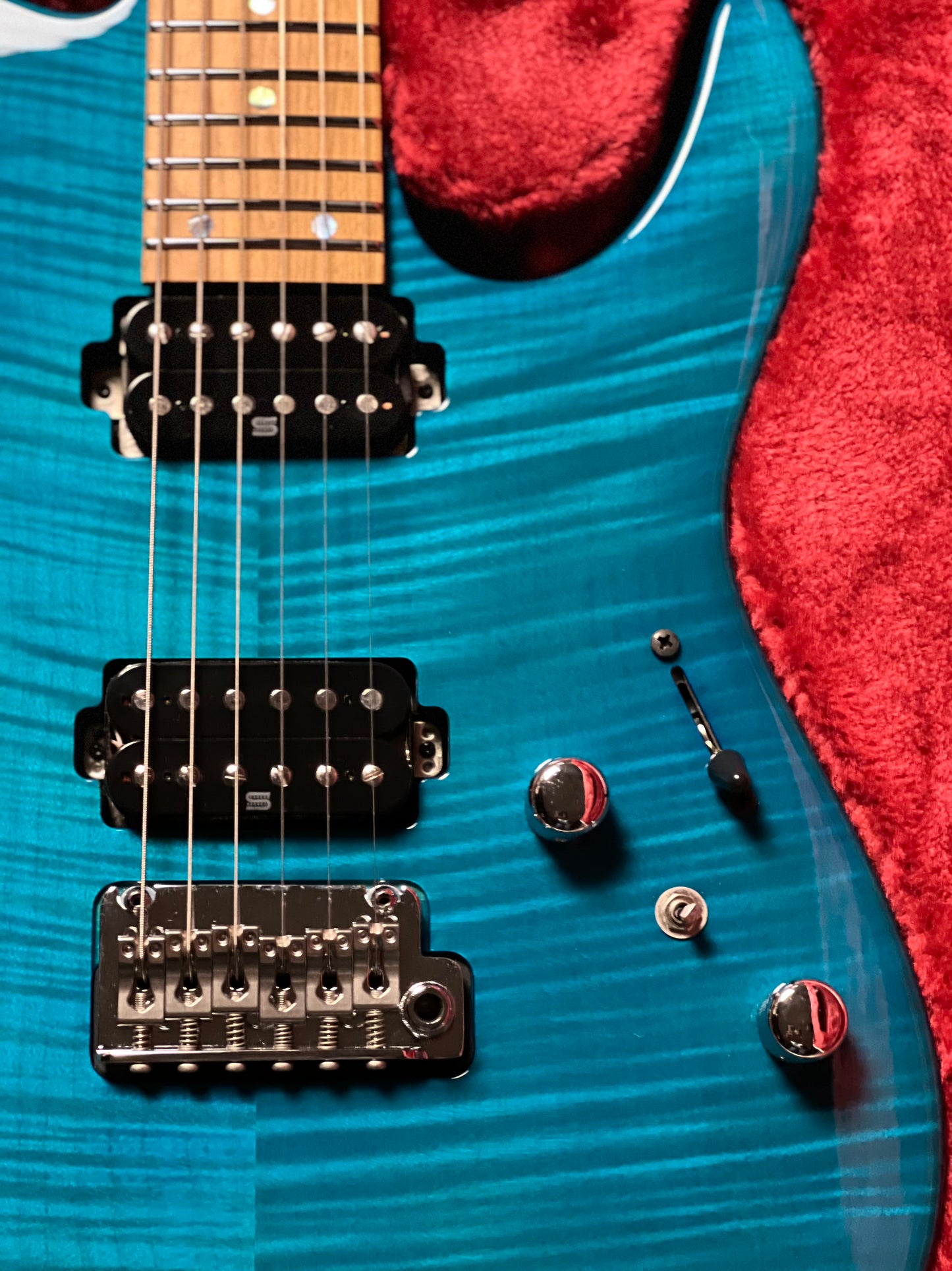 Ibanez Martin Miller Signature MM1 - Transparent Aqua Burst