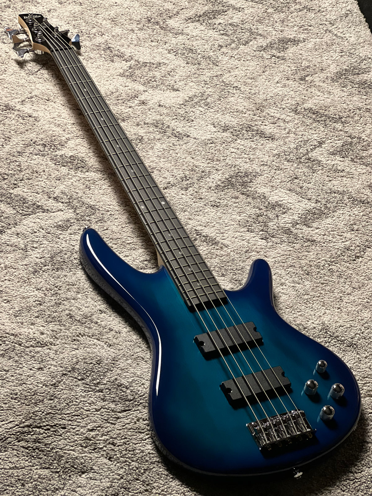 Ibanez GSR205-BMT 5-String in Blue Moon Burst