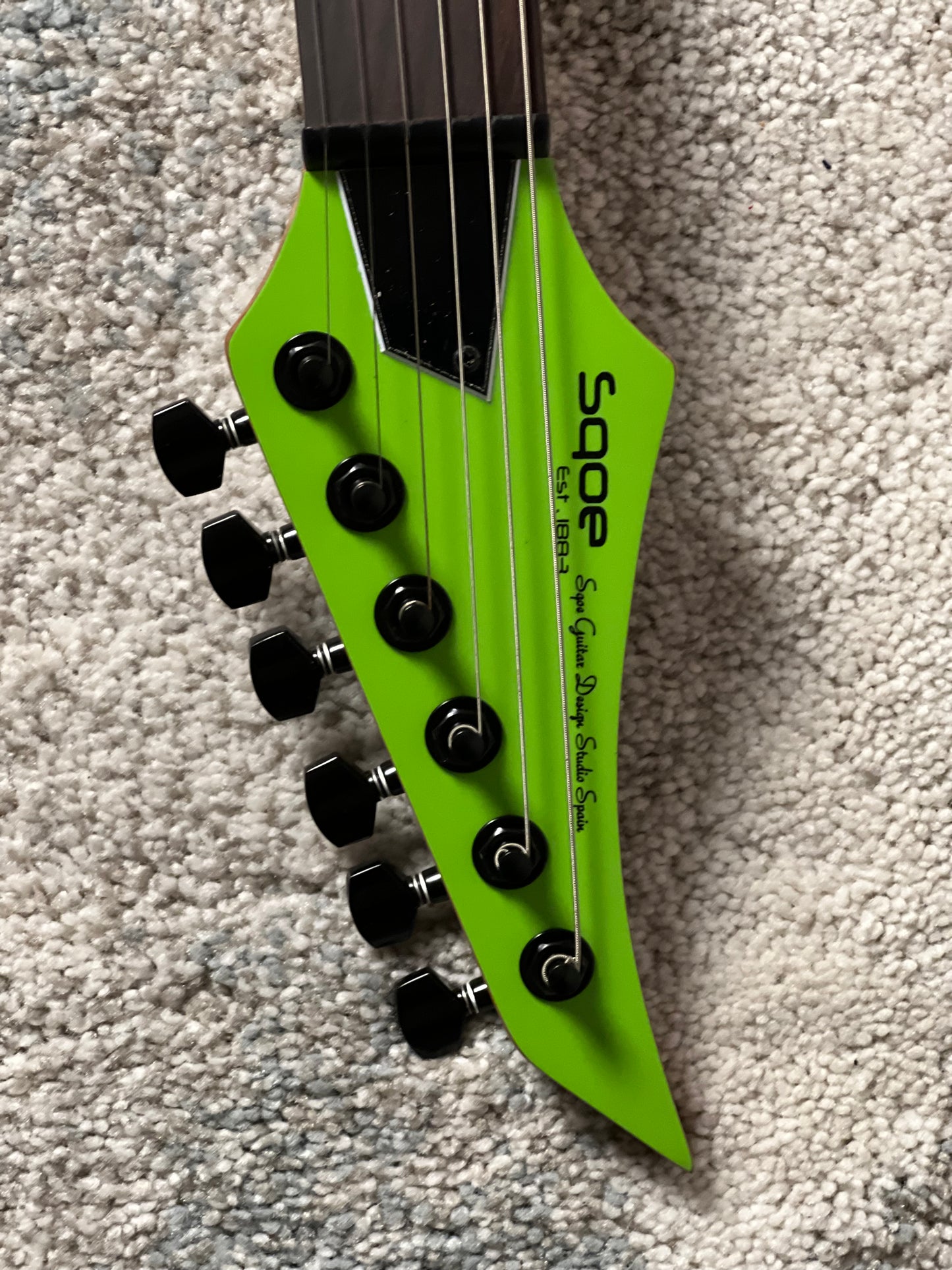SQOE SEIB6S RGS in Satin Steele Green