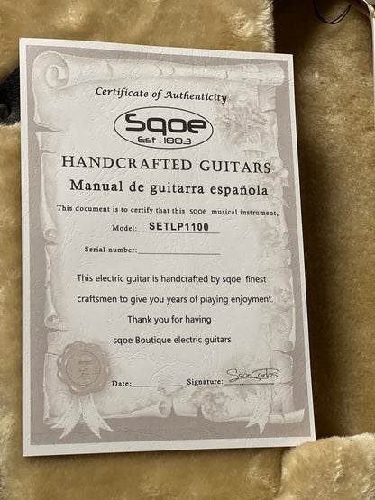SQOE SETLP1100 Premium Caston Series Professional Limited Edition in Silver
