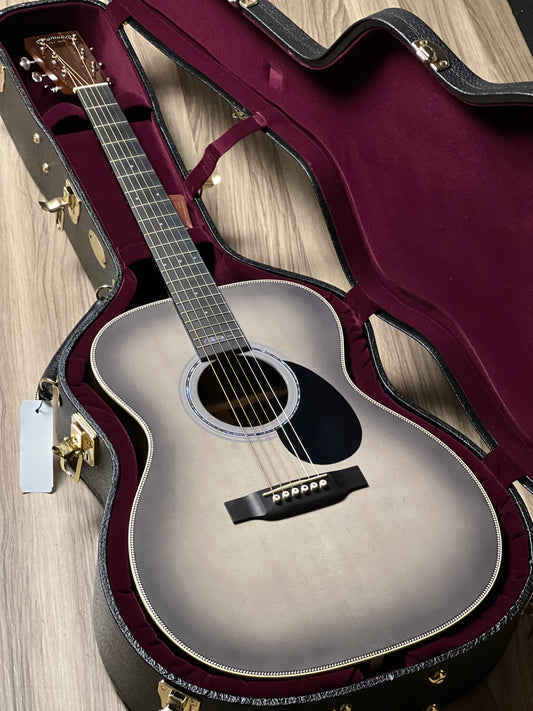 Martin OMJM John Mayer 20Th Anniversary with Platinum Gray Burst 2920779
