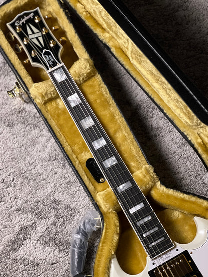 Epiphone 1963 Les Paul SG Custom With Maestro Vibrola in Classic White 26031520675