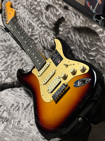 Fender American Ultra II Stratocaster HSS with Ebony FB in Ultraburst US240020831
