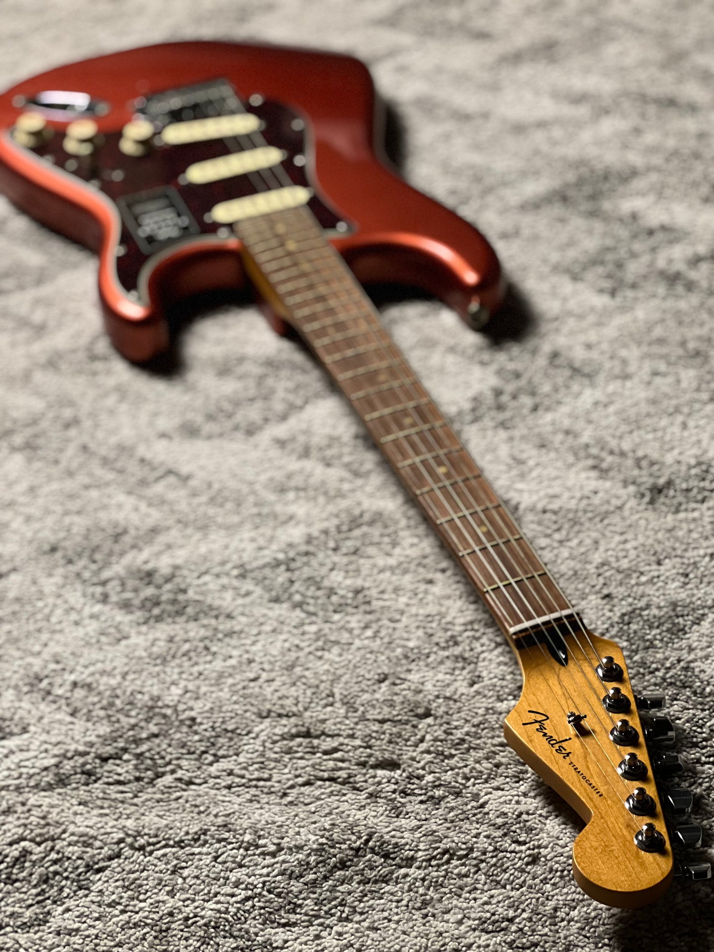 Fender Player Plus Stratocaster - Aged Candy Apple Red with Pau Ferro Fingerboard