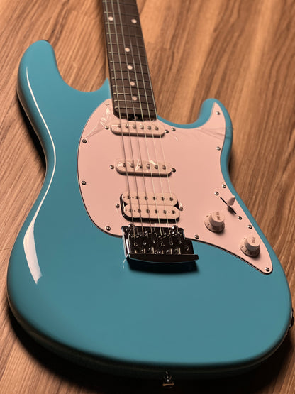 Sterling By Music Man Cutlass CT20 with Amaranth FB in Electric Blue