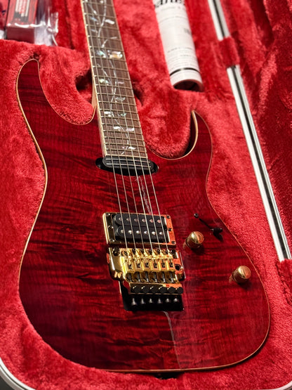 Ibanez J Custom RG8565R-CWR in Charmant Wine Red with Case F2516778