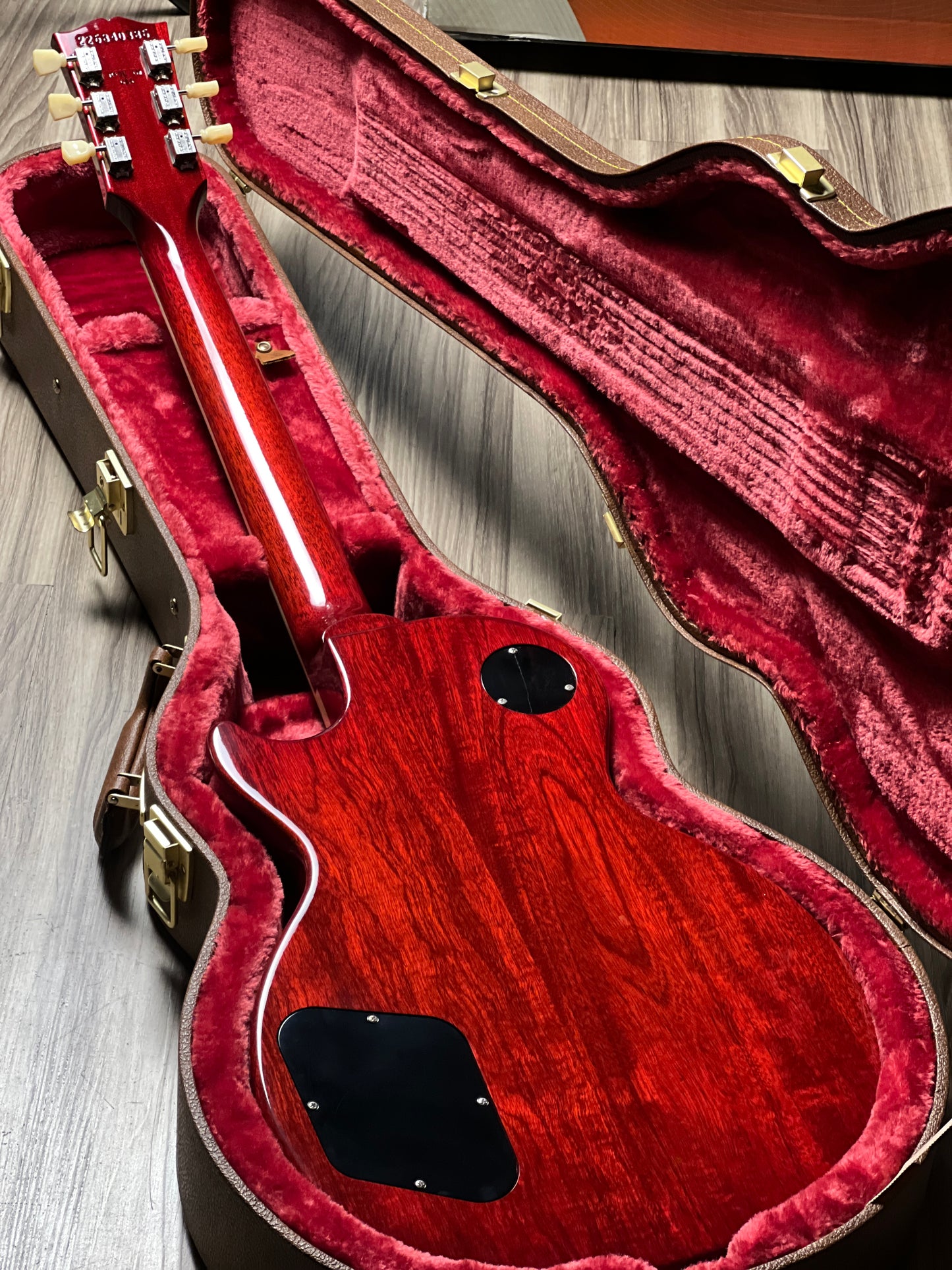Gibson Les Paul Standard Mary Ford in Gold Top Cherry Back w/Case 226840386