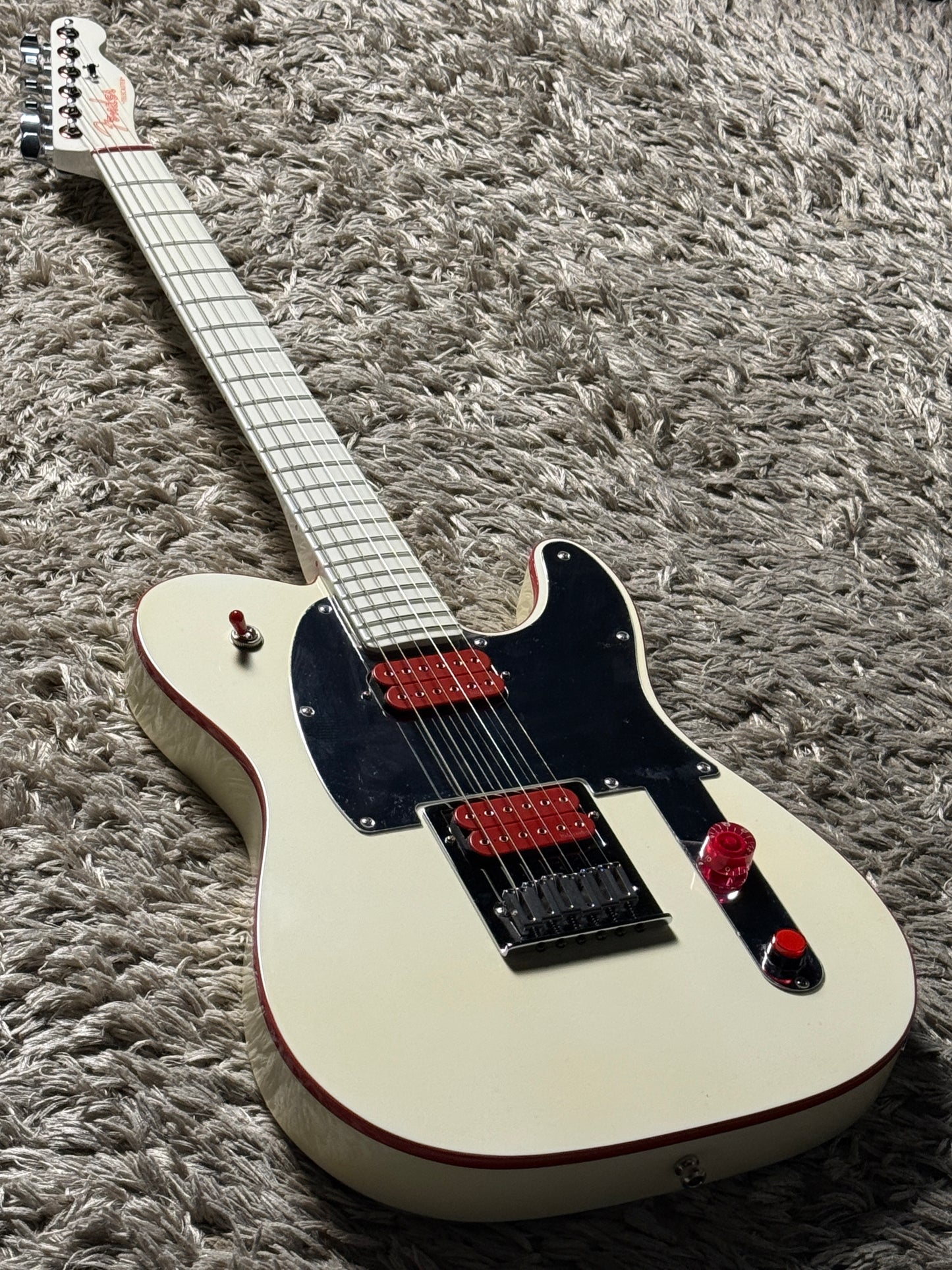 Fender John 5 Ghost Telecaster with Maple FB in Arctic White J5220177