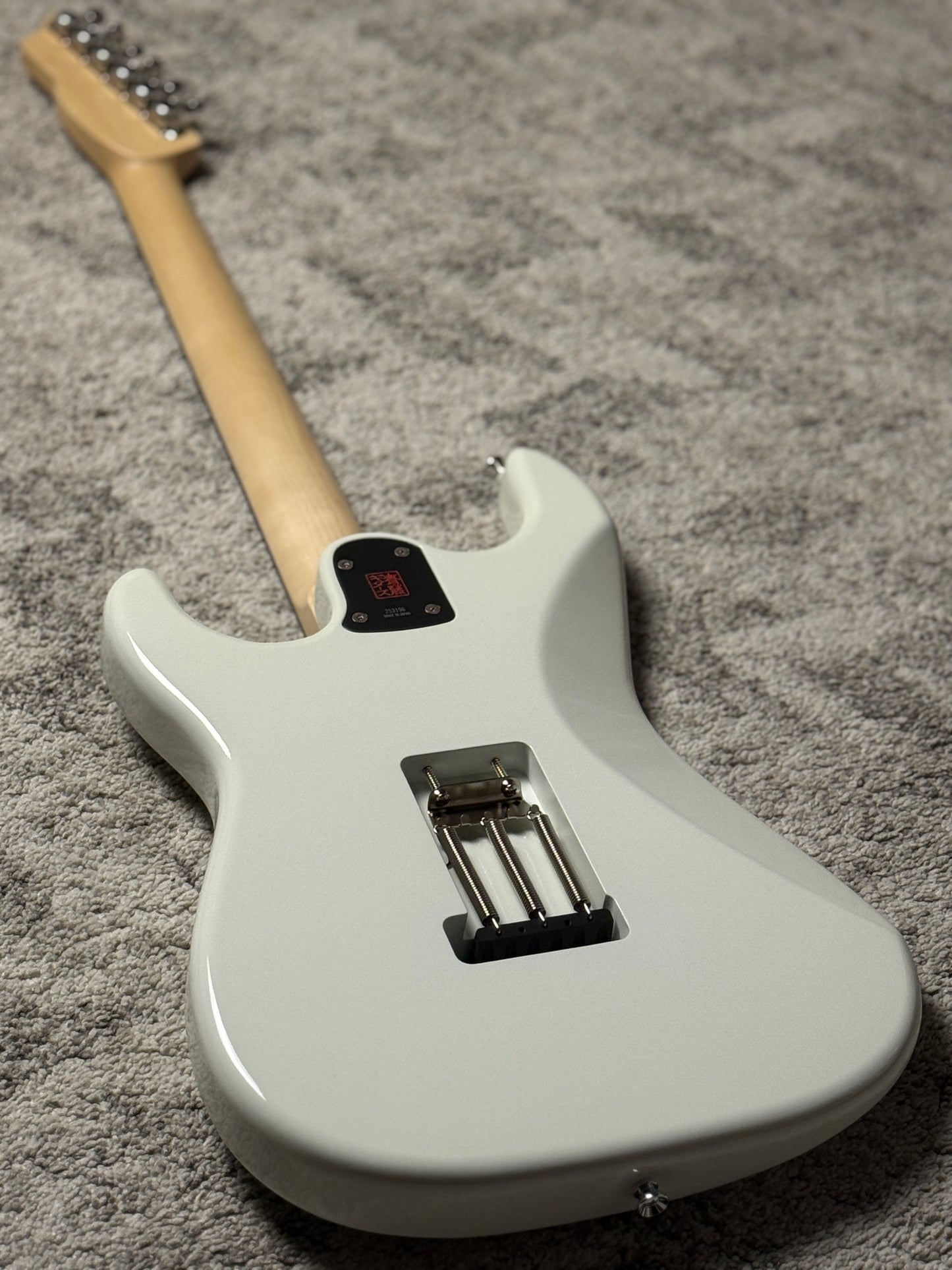 Saito S-622CS SSH Heritage with Rosewood in Olympic White with Mint Green PG 253196