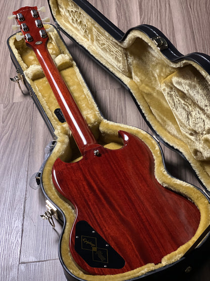 Epiphone 1964 SG Standard with Maestro Vibrola Reissu in Cherry Red w/Case