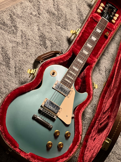 Gibson LP Standard 50s Plain Top in Inverness Green with Case 229830035