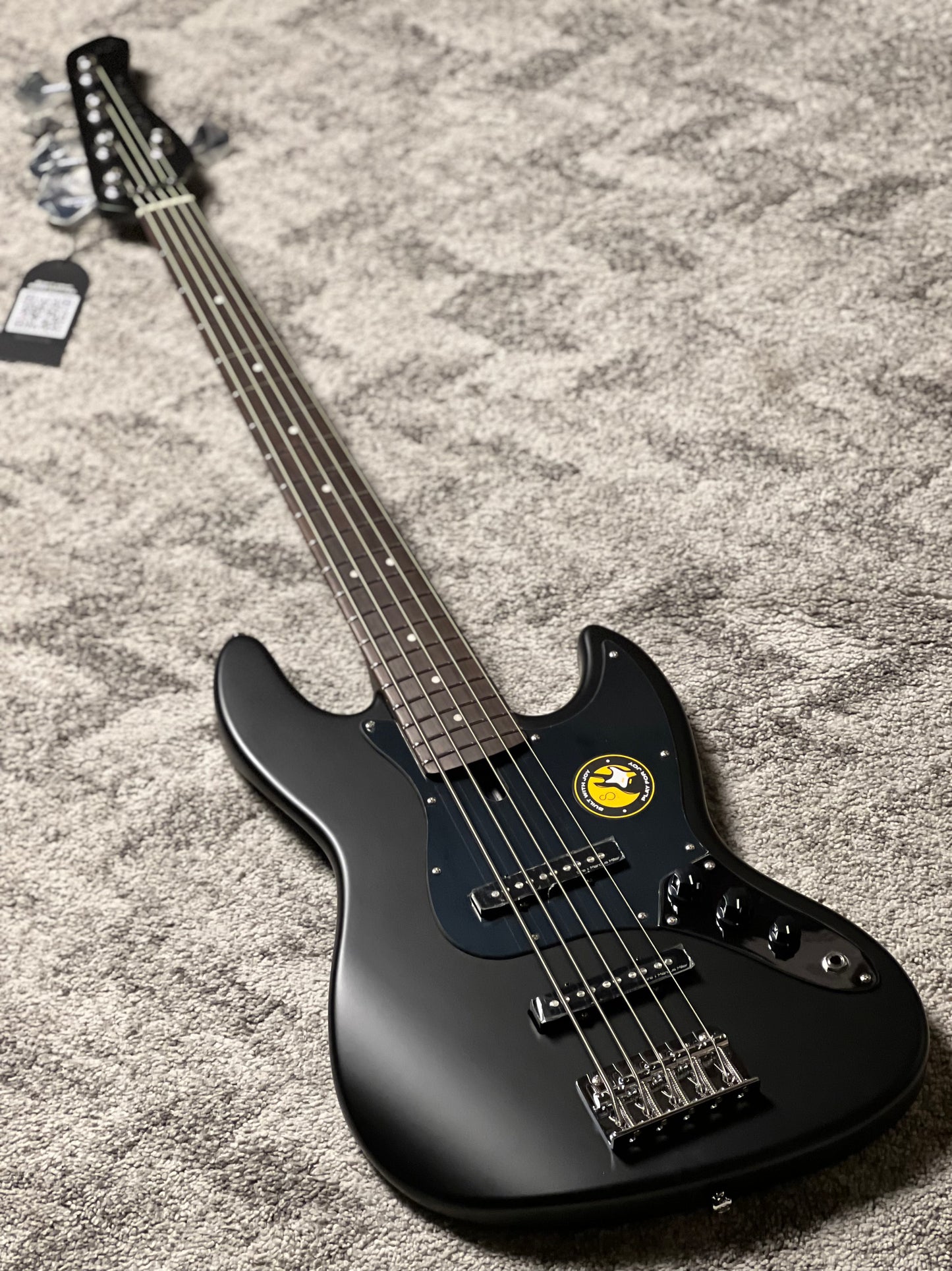 Sire Marcus Miller V3P Passive 5-String Bass Guitar in Satin Black