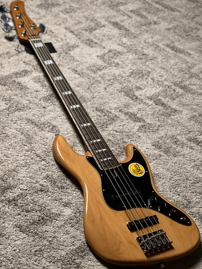 Sire Marcus Miller V5R-ALDER-5 with Rosewood Passive 5 String in Natural