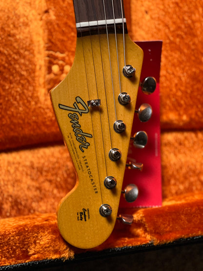 Fender American Vintage II 1965 Stratocaster with Round-Lam RW FB in Shoreline Gold