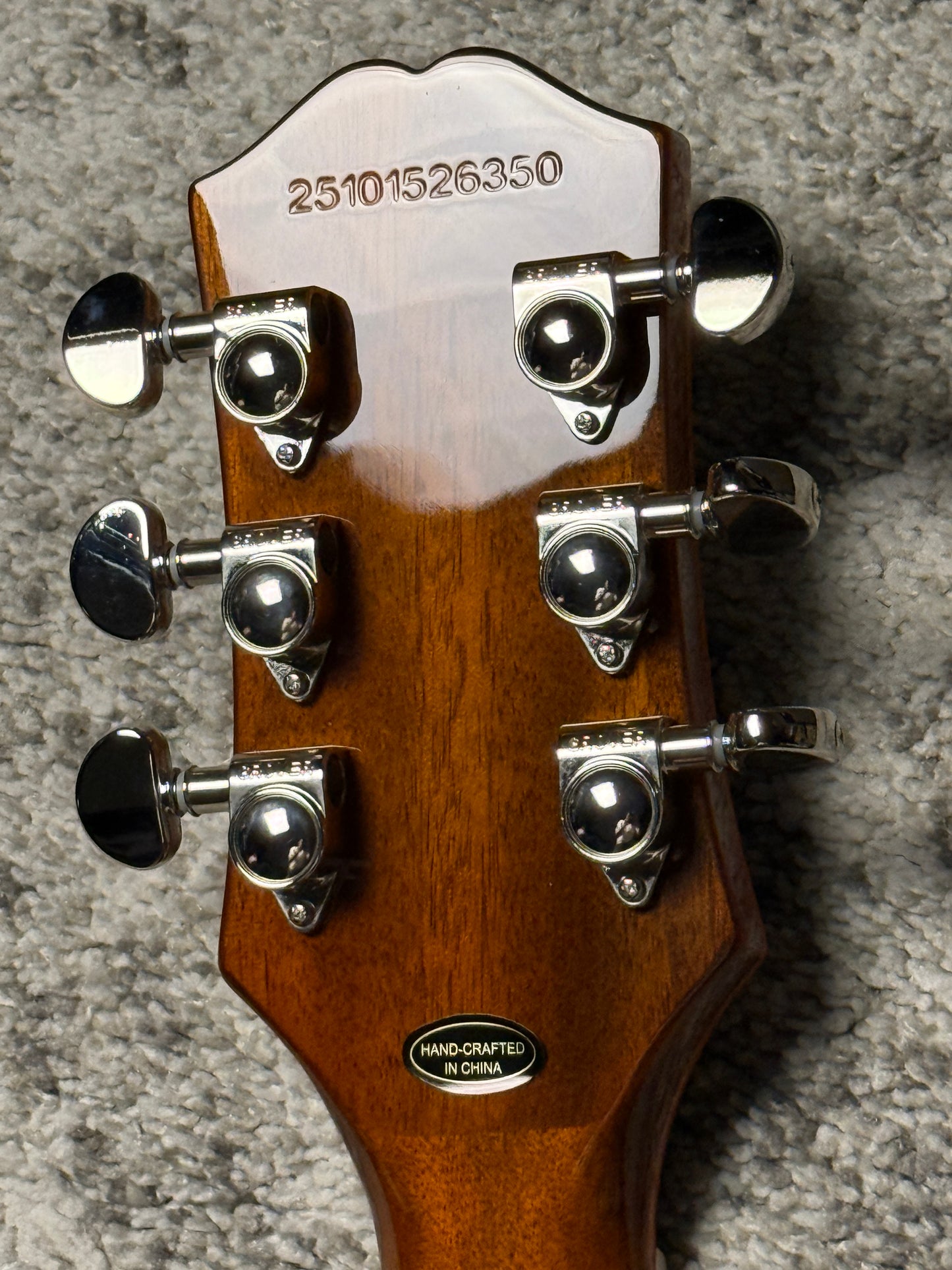 Epiphone Les Paul Custom Widow in Orange Burst