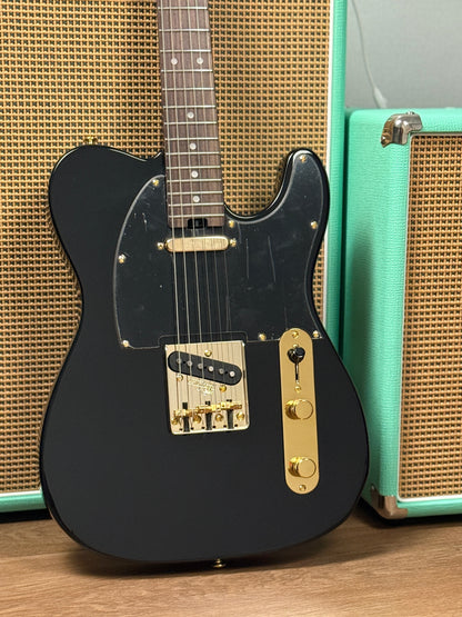 Soloking MT-1G MKII With Rosewood FB in Black Beauty With Gold Hardware 2025 Edition
