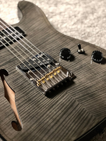 UW GuitarWorks Jazz Pop TL in Transparent Black