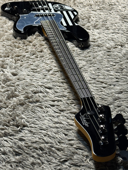 Schecter JD Deservio J-4 Bass in Gloss Black