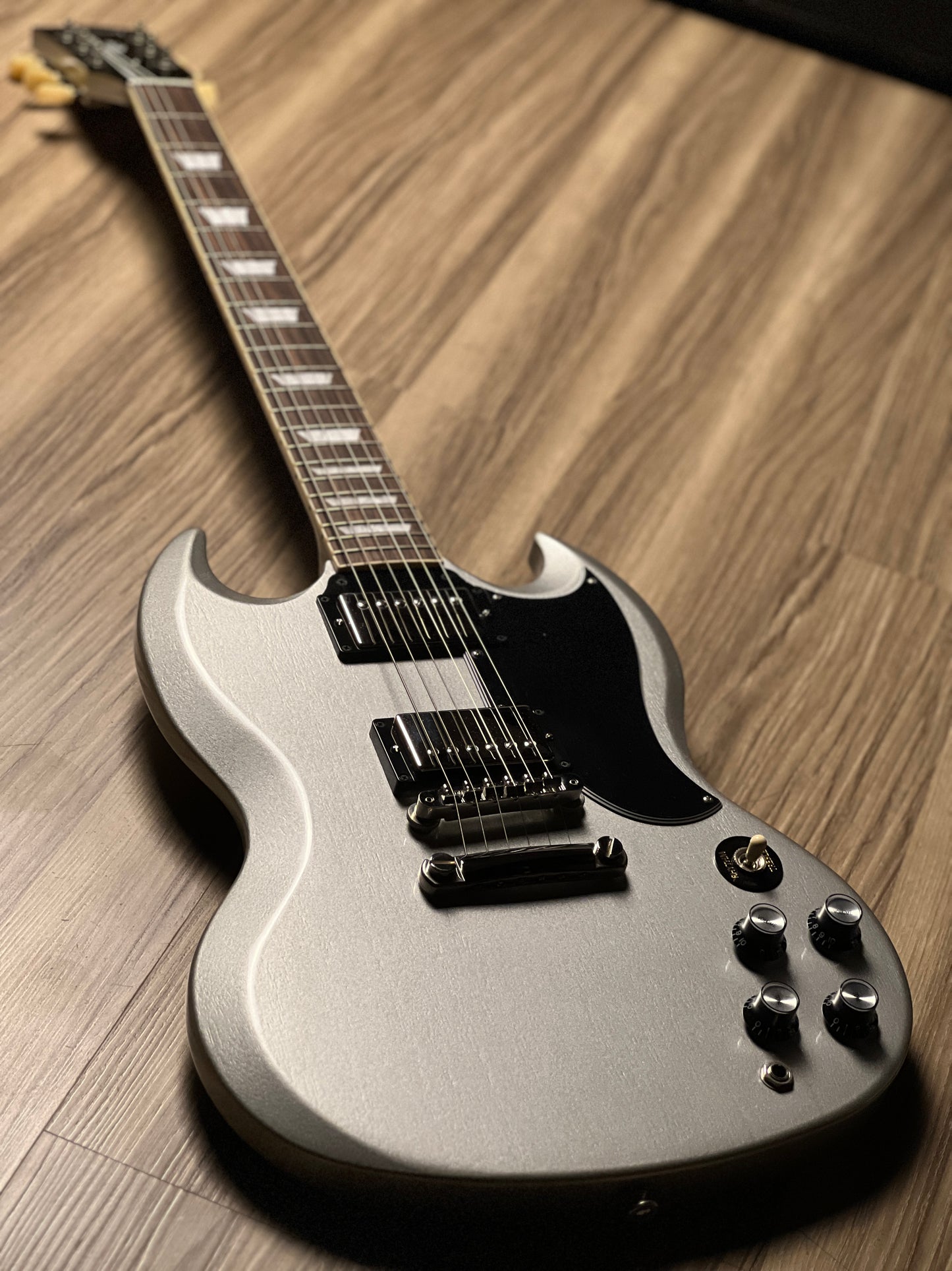 Gibson SG Standard '61 Silver Mist With Case 227930100