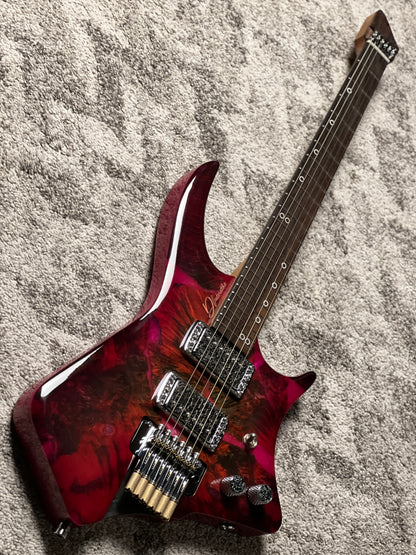 Dhatarattha Custom DHL in Cosmic Nebula Burl Top with RW FB Nafiri Special Run
