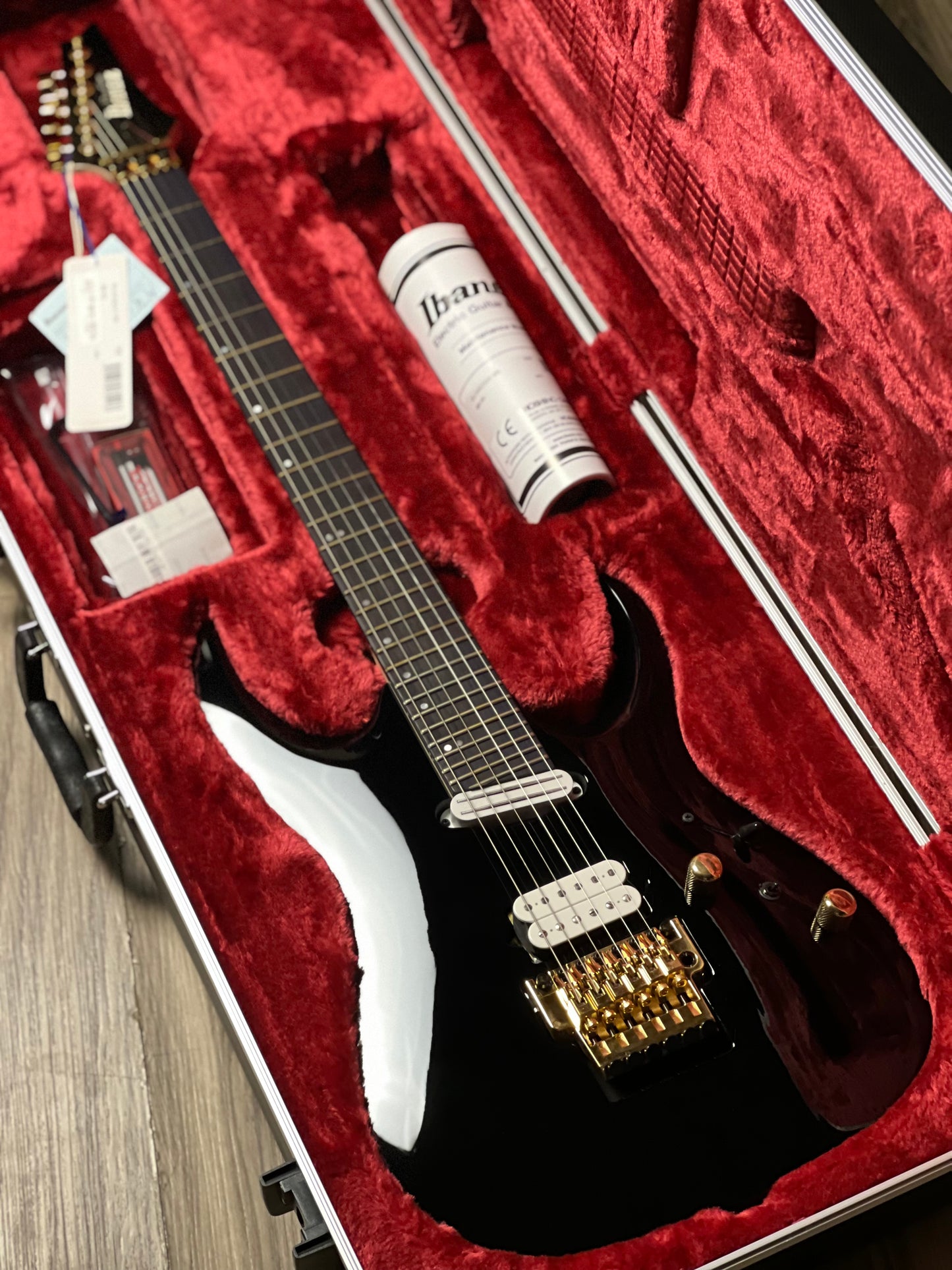 Ibanez Axion Label RGA622XH w/Case in Black F2524390