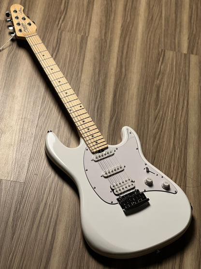 Sterling By Music Man Cutlass CT20 with Maple FB in Canvas White