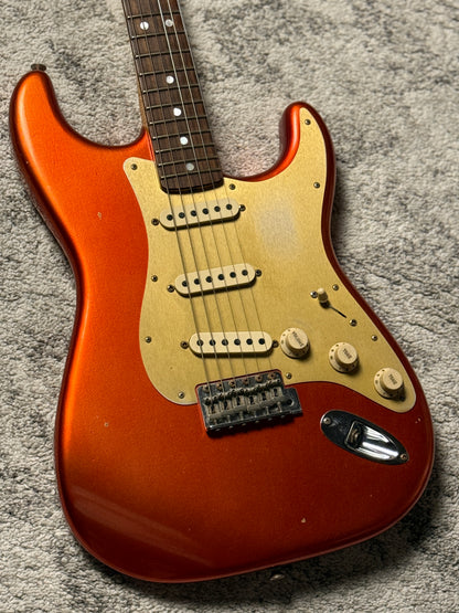 Fender Custom Shop 1966 Stratocaster Journeyman Relic in Faded Candy Apple Red 2019 CZ544127
