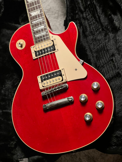 Gibson Les paul Classic in Translucent Cherry w/Case 217230067
