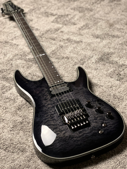 Schecter Hellraiser Hybrid C-1 FR S TBB in Trans Black Burst W24110107