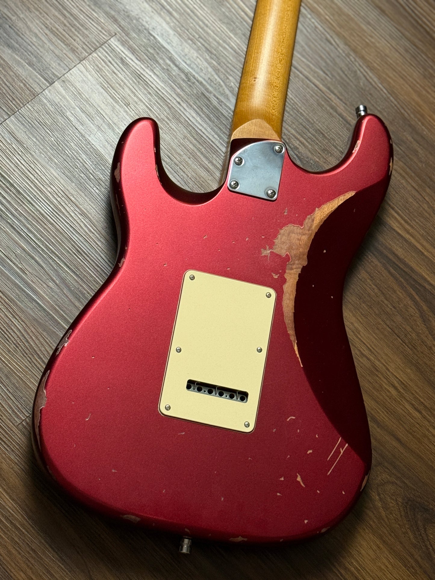 Dhatarattha Classic DST HSS in Pink Paisley with Rosewood FB and Nitrocellulose Lacquer Relic