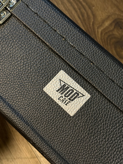 MOD Case Hollowbody and Acoustic Guitar Wooden Case in Black (Fit for Gretsch / Epiphone / Etc)