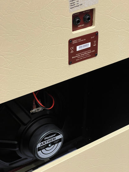 Blackstar Debut 212V Vertical 100-watt 2 x 12-inch Cabinet in Cream