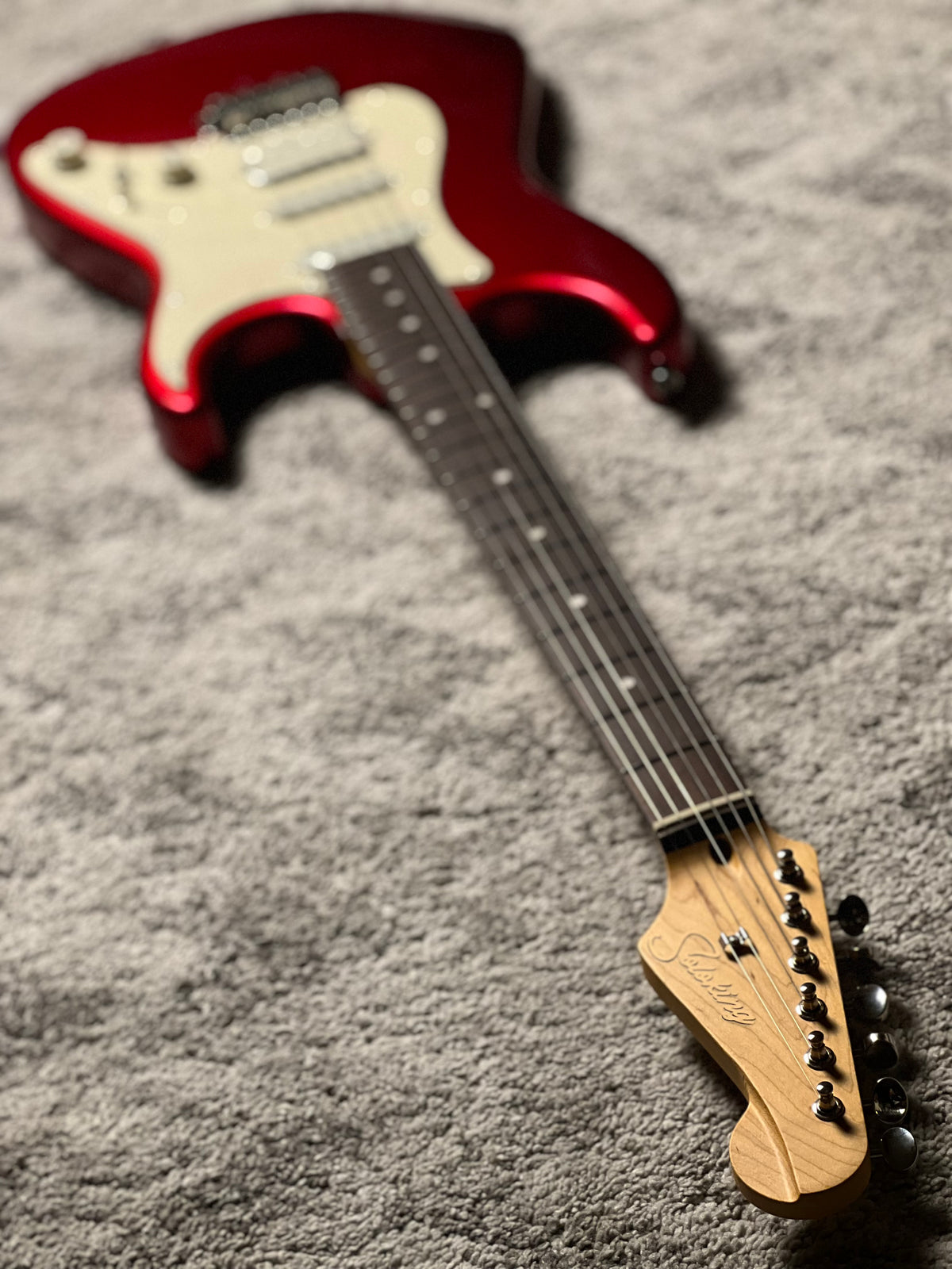 Soloking MS-1 Tribute NEO with rosewood FB in Candy Apple Red