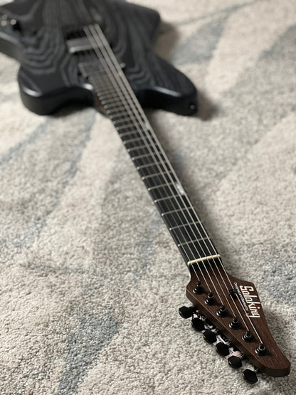 Soloking MJM-1 Custom HH with Fishman Fluence and Wenge Neck in Driftwood Black